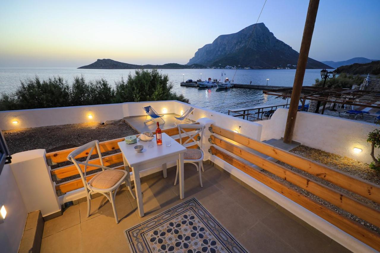 Villa Maria - Seashore Serenity Villa At Myrties Beach Kalymnos Exteriér fotografie
